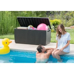 Aufbewahrungsbox Rattan Style Box Capri ^ Keter Online