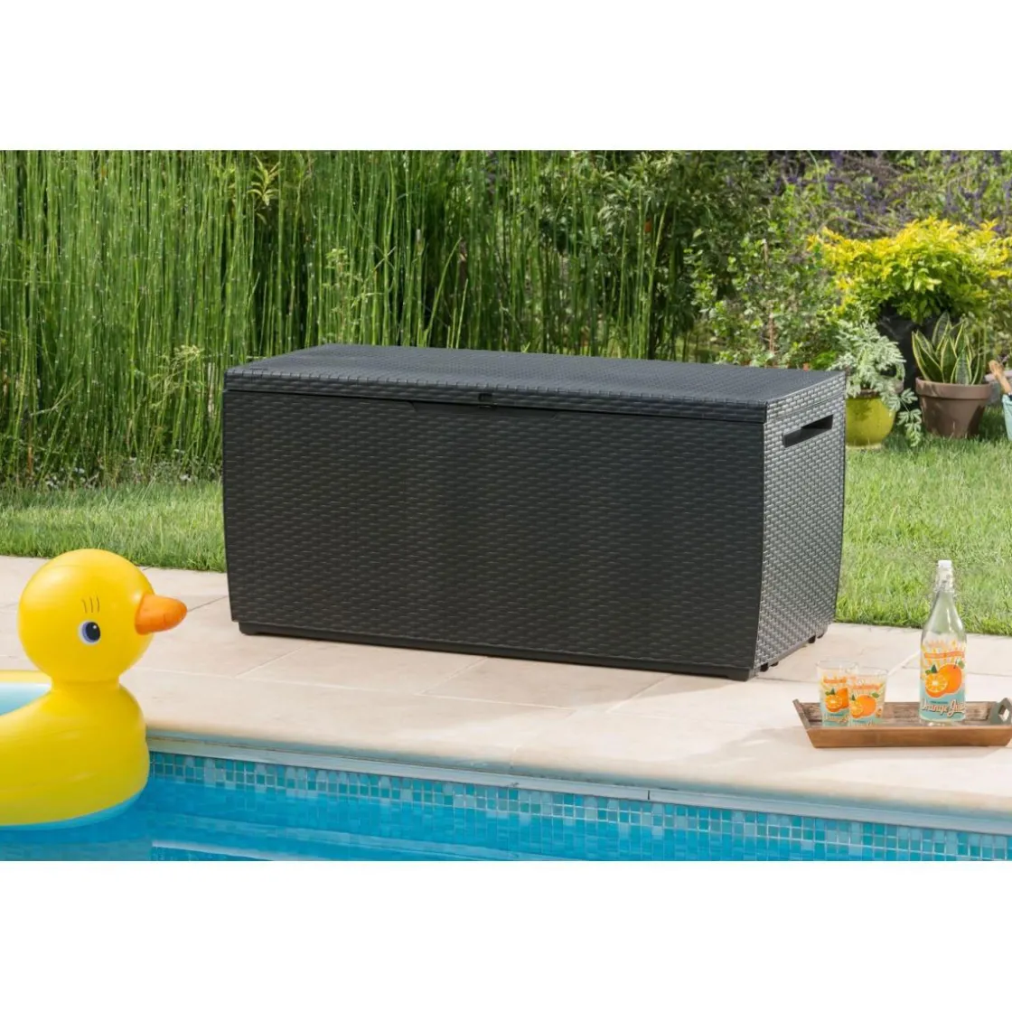 Aufbewahrungsbox Rattan Style Box Capri ^ Keter Online