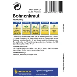 Bohnenkraut mehrjährig ^ Kiepenkerl