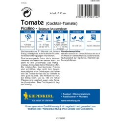 Cocktailtomate Picolino F1 ^ Kiepenkerl Discount