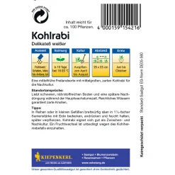 Kohlrabi Delikateß weiß ^ Kiepenkerl Online