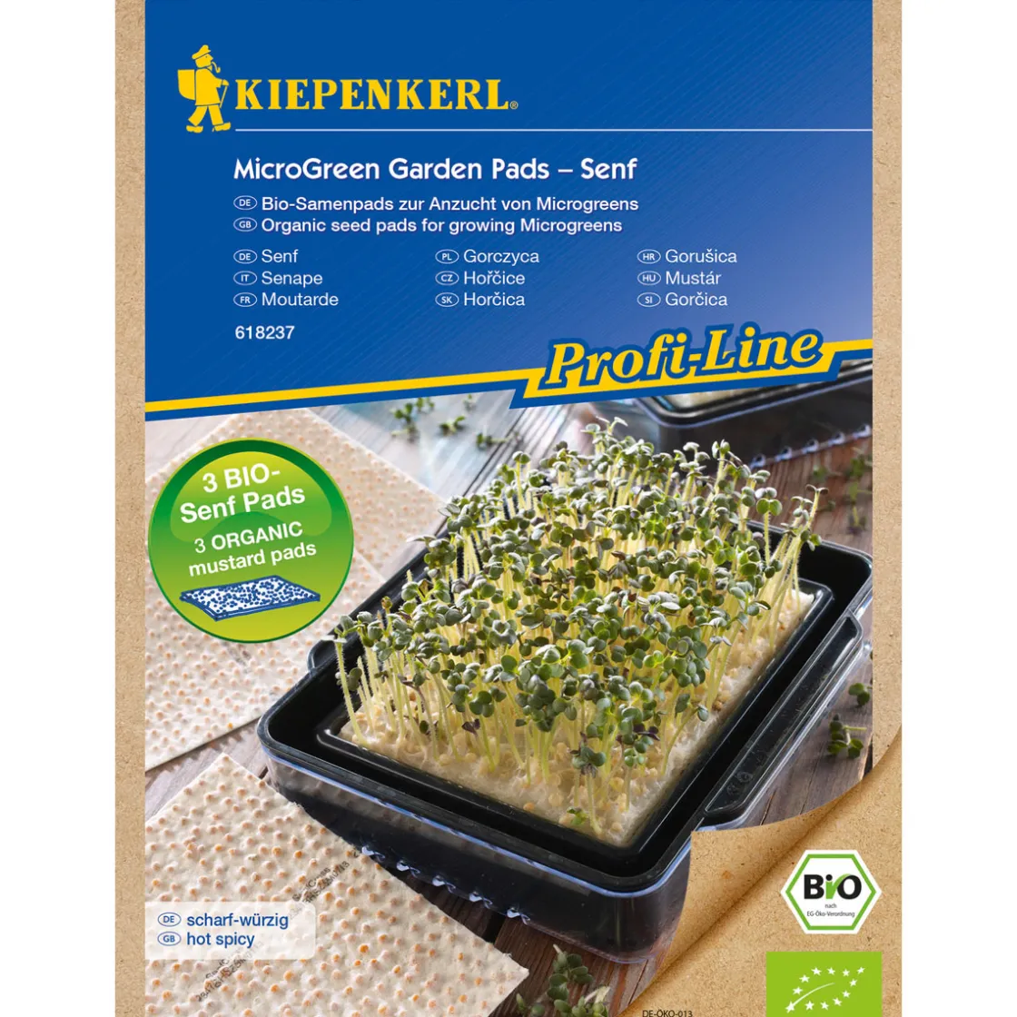 Nachfüllpads für Micro Green Garden BIO Senf ^ Kiepenkerl Online
