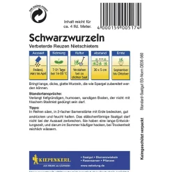 Schwarzwurzeln Verbeterde Reuzen Nietschieter ^ Kiepenkerl Hot