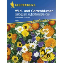 Wild- und Gartenblumen Mischung ein- und mehrjährig Profi-Line ^ Kiepenkerl