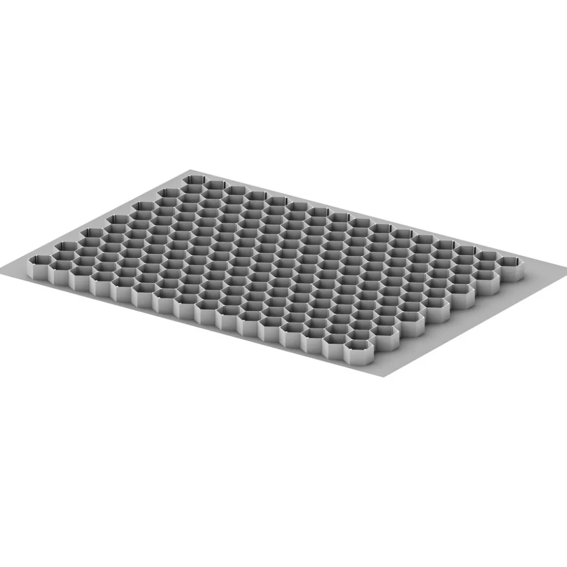 Kieswabe grau 80 x 60 cm ^ Clearance