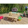 Kinder Picknick-Tisch, Nadelholz unbeh.89x90x51cm ^ Outlet