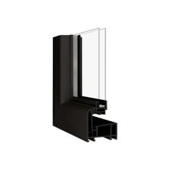Kippfenster Q59 800 x 400 mm ISO Glas braun ^ New