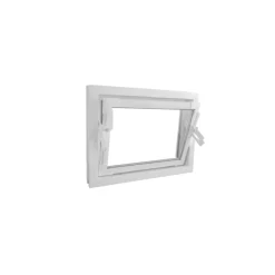 Kippfenster Q59 600 x 400 mm ISO Glas weiss ^ Best