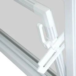 Kippfenster Q59 600 x 400 mm ISO Glas weiss ^ Best