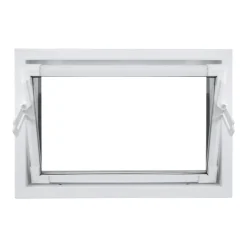 Kippfenster Q59 600x500mm ISO Glas weiss ^ Outlet