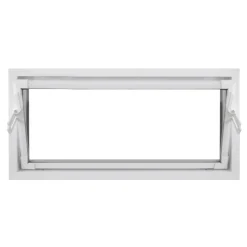 Kippfenster Q59 1000 x 500 mm ISO Glas weiss ^ Online