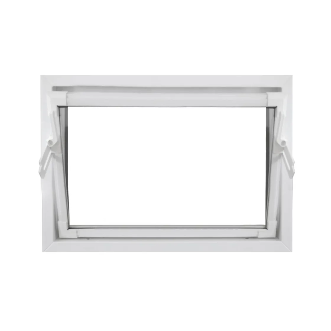 Kippfenster Q59 800 x 600 mm ISO Glas weiss ^ Online