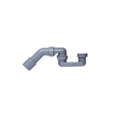 Siphon ECO-SAVE KS grau 1 1/2" x Durchmesser 40/50 mm für Brausetasse ^ Kirchhoff Sale