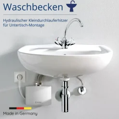 Kleindurchlauferhitzer KD 3,5 kW 2 l Durchflussmenge ^ SaniSelf Online