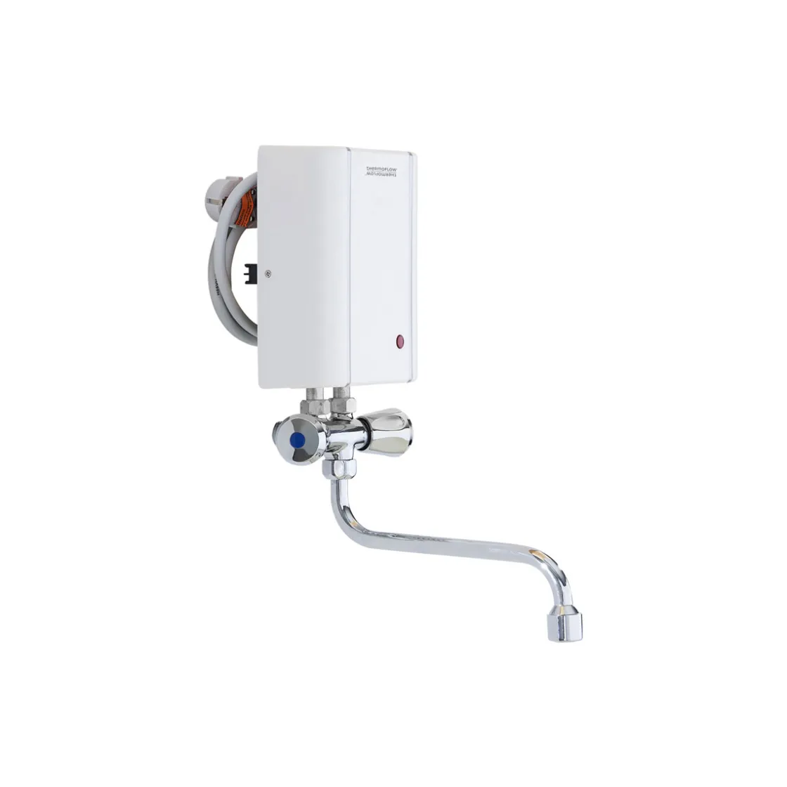 Kleindurchlauferhitzer mit ArmaturElex 3,5 + Armatur ^ Thermoflow Online