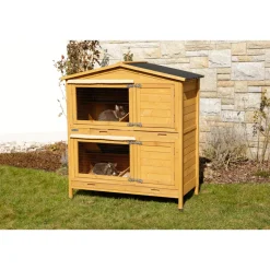 Kleintierstall Appartment Pro 118 x 130 x 61 cm braun ^ New