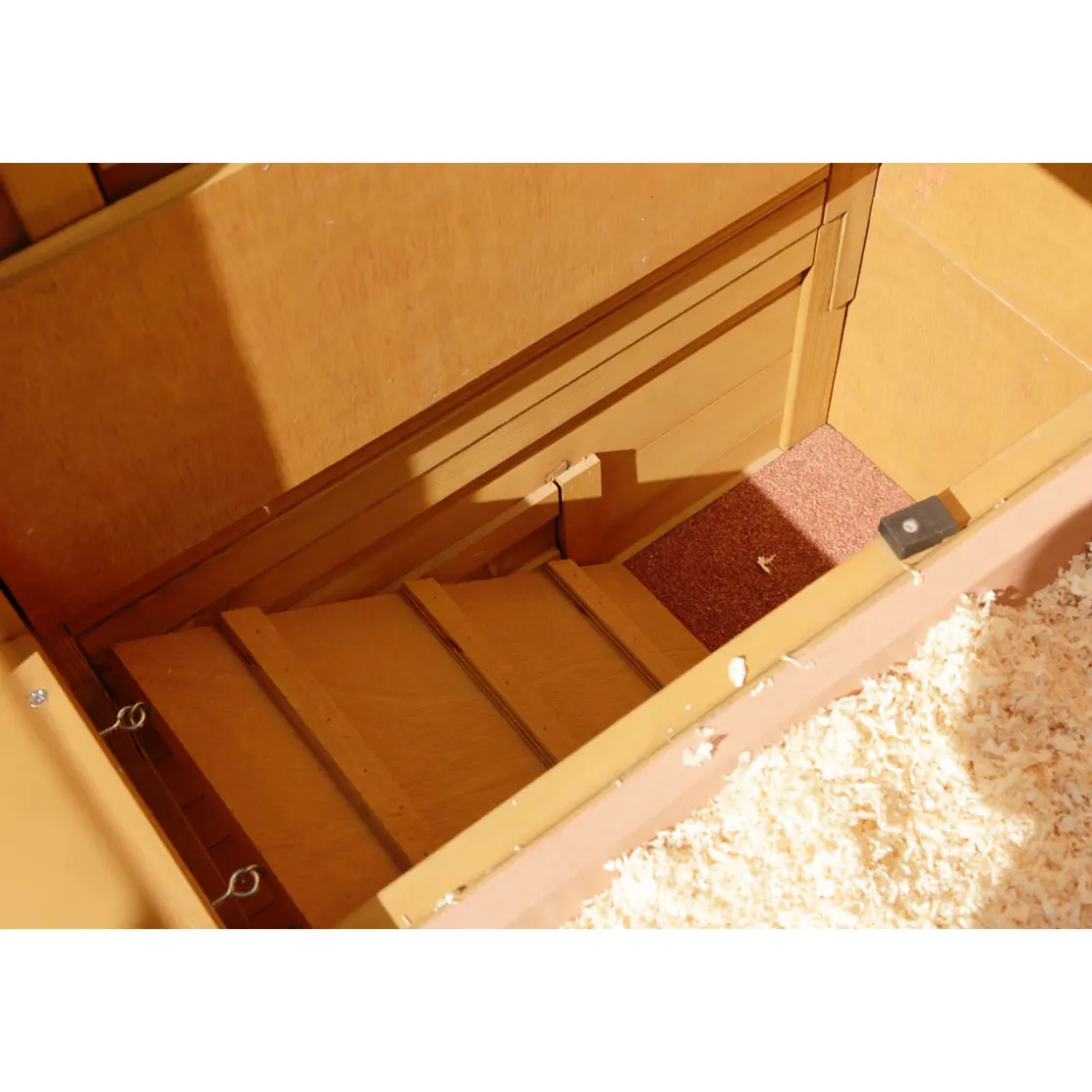 Kleintierstall Appartment Pro 118 x 130 x 61 cm braun ^ New