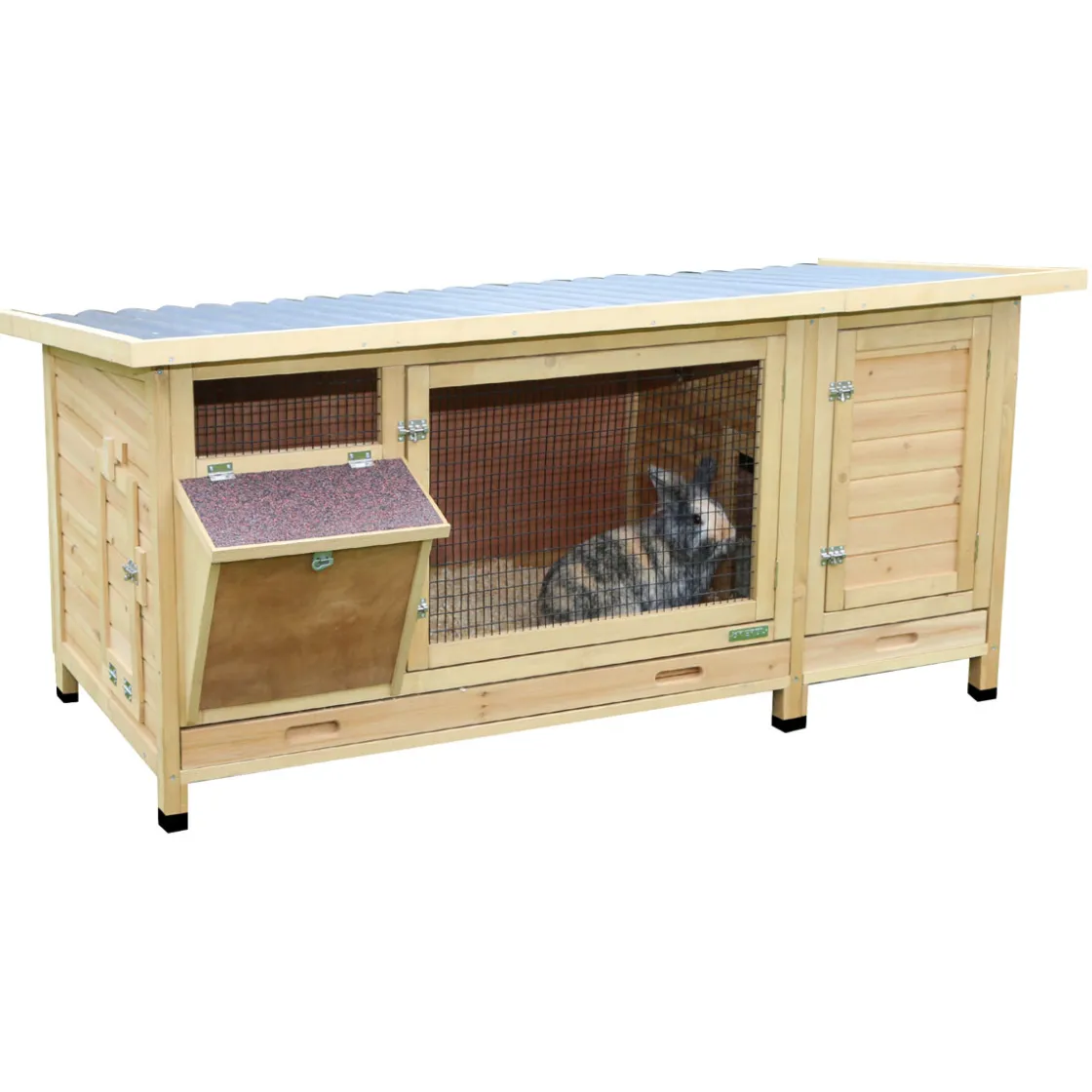 Kleintierstall Vario XXL mit Heuraufe 155 x 76 x 80 cm ^ Kerbl Sale