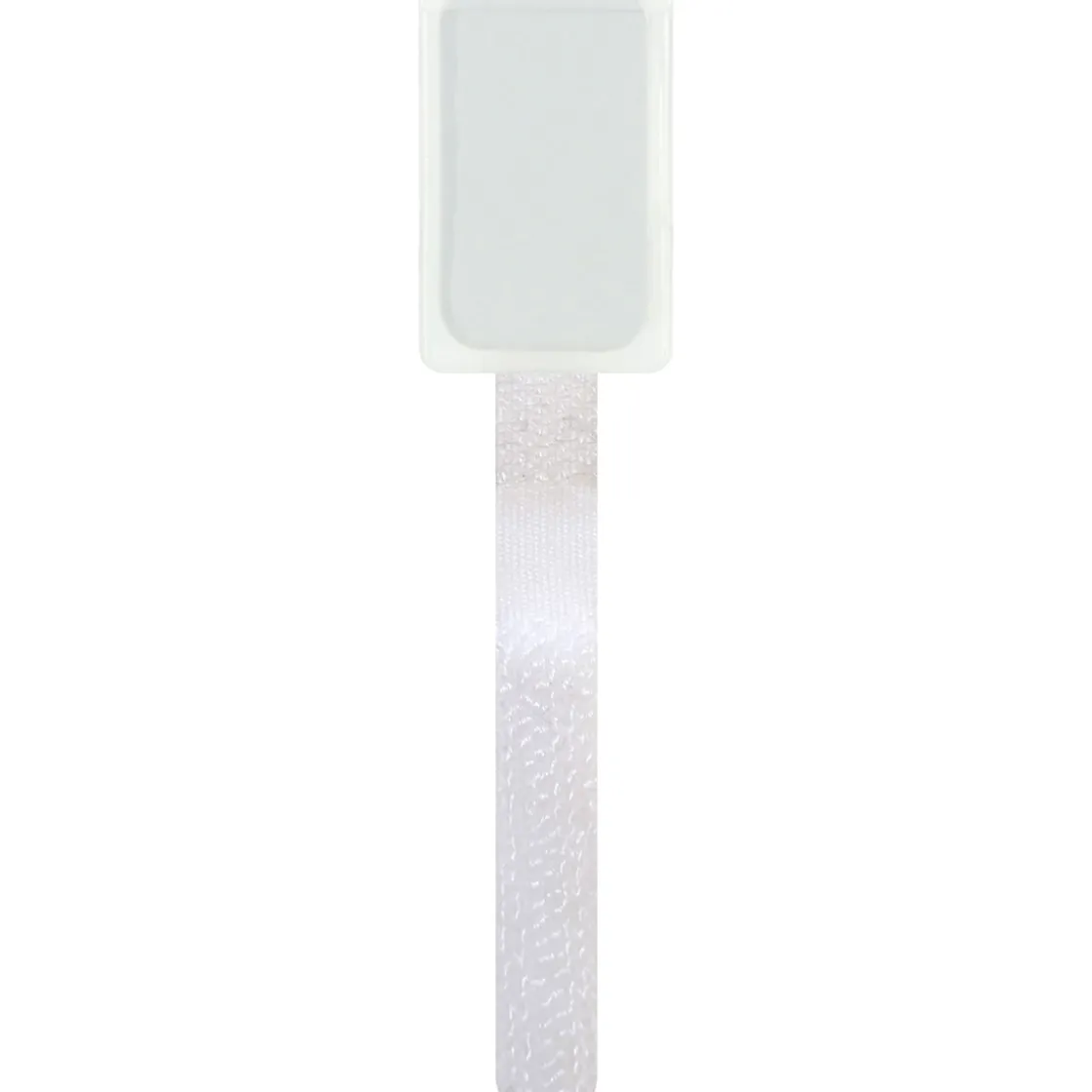Klett-Beschrifttungsstreifen 12mm weiss10 St ^ Schwaiger New