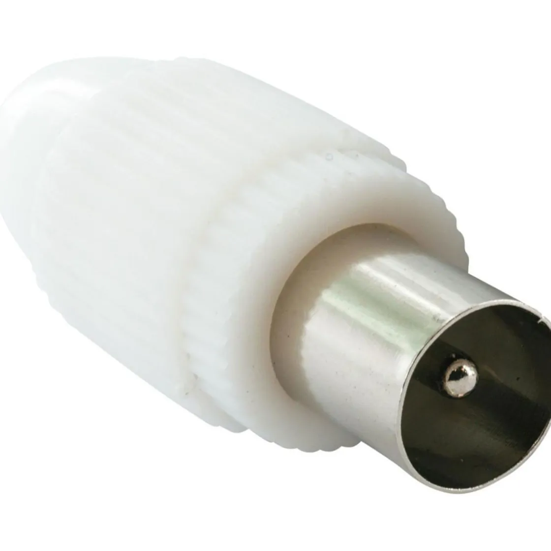 Koax-Stecker 1Stück ws ^ Schwaiger Best
