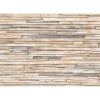 Papier-Fototapete Whitewashed Wood 368 x 254 cm ^ Komar Best
