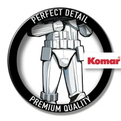 Selbstklebende Vlies Wandtattoo Star Wars XXL Stormtrooper 127x188 cm ^ Komar Discount