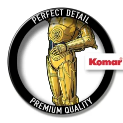 Selbstklebende Vlies Wandtattoo Star Wars XXL C-3PO 127x200 cm ^ Komar Discount