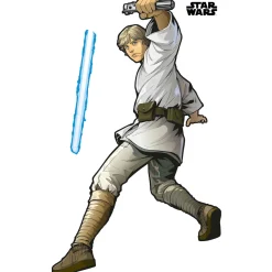 Selbstklebende Vlies Wandtattoo Star Wars XXL Luke Skywalker 127x200 cm ^ Komar Clearance
