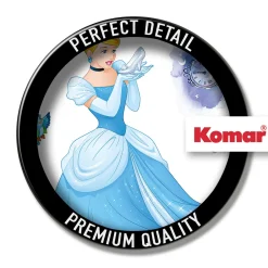Selbstklebende Vlies Wandtattoo Cinderella XXL 127x200 cm ^ Komar Outlet