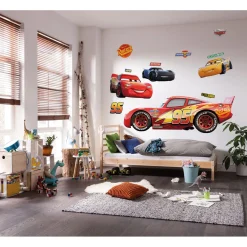Selbstklebende Vlies Wandtattoo Cars XXL 127x200 cm ^ Komar Sale