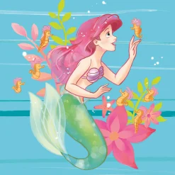 Vlies Fototapete Ariel Little Friends 250x250 cm ^ Komar Online