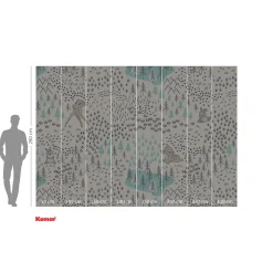 Vlies Fototapete Bambi Woodland 400x280 cm ^ Komar Hot
