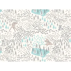 Vlies Fototapete Bambi Woodland 400x280 cm ^ Komar Hot