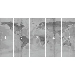 Vlies Fototapete Concrete World 500x250 cm ^ Komar New