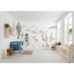 Vlies Fototapete Cozy Woods 400x280 cm ^ Komar Best
