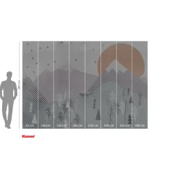 Vlies Fototapete Fox Journey 400x280 cm ^ Komar Online