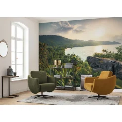 Vlies Fototapete Golden Air 450x280 cm ^ Komar Best