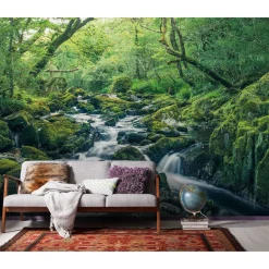 Vlies Fototapete Green Tales 400x250 cm ^ Komar New