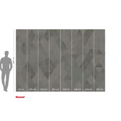 Vlies Fototapete Harlekin Clay 400x280 cm ^ Komar New