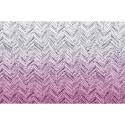 Vlies Fototapete Herringbone Pink 400x250 cm ^ Komar Clearance