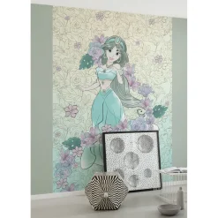 Vlies Fototapete Jasmin Pale Flowers 200x280 cm ^ Komar New