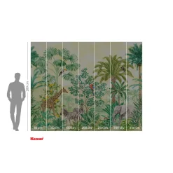 Vlies Fototapete Jungle Adventure 350x280 cm ^ Komar Clearance