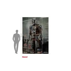 Vlies Fototapete Mandalorian Fight Posture 200x280 cm ^ Komar Hot