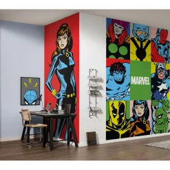 Vlies Fototapete Marvel PowerUp Team 150x250 cm ^ Komar Discount