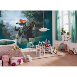 Vlies Fototapete Merida Riding 400x280 cm ^ Komar Outlet