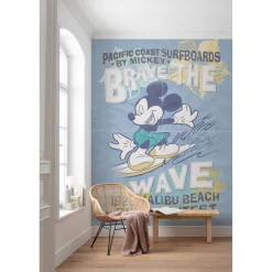 Vlies Fototapete Mickey Brave the Wave 200x280 cm ^ Komar Outlet