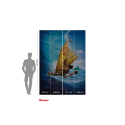 Vlies Fototapete Moana Ride the Wave 200x280 cm ^ Komar Sale