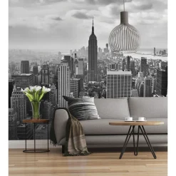 Vlies Fototapete NYC Black and White 300x250 cm ^ Komar Online