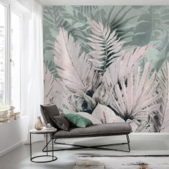 Vlies Fototapete Palmiers Tropicaux 250x250 cm ^ Komar