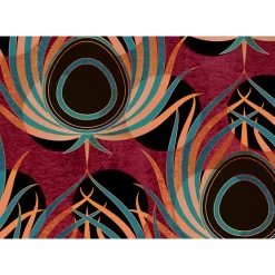 Vlies Fototapete Paon Rouge 200x280 cm ^ Komar Discount
